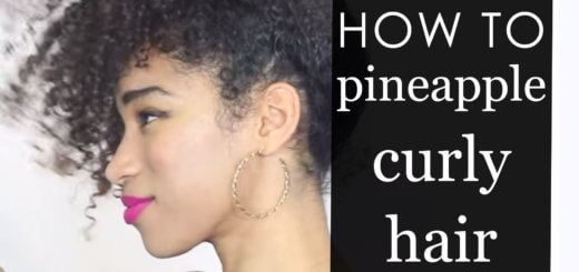 How To Pineapple Natural Hair & SAVE Your Curls! [Tutorial]